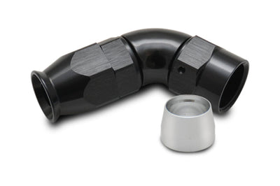 Vibrant 60 Degree High Flow Hose End Fitting for PTFE Lined -12AN - Fabrication
