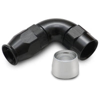 Vibrant -6AN 90 Degree Elbow Hose End Fitting for PTFE Lined - Fabrication