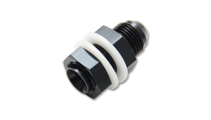 Vibrant -6AN Fuel Cell Bulkhead Adapter Fitting (w/ PTFE Crush Washers & Nut) - Fabrication