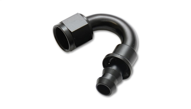 Vibrant -6AN Push-On 150 Degree Hose End Fitting - Fabrication