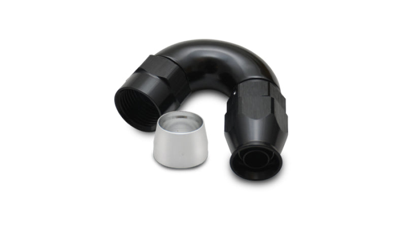 Vibrant -8AN 150 Degree Hose End Fitting for PTFE Lined - Fabrication