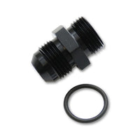Vibrant -8AN Flare to 6AN Straight Cut Thread (9/16-18) w/O-Ring Adapter Fitting - Fabrication