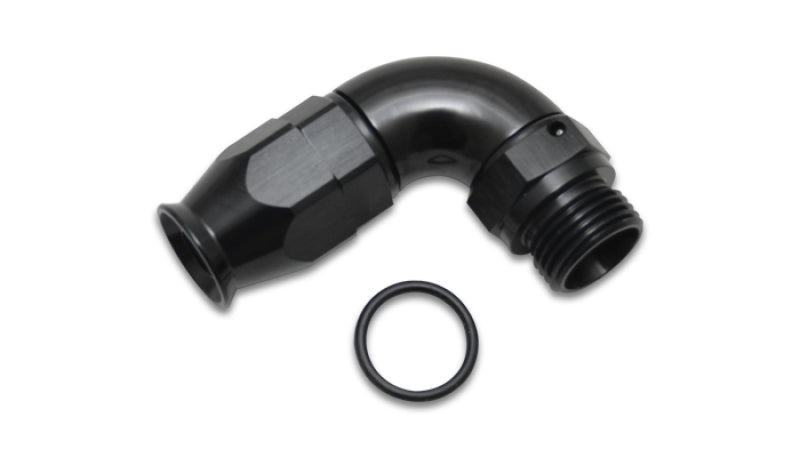 Vibrant -8AN Hose To -8ORB 90 Degree Fitting for PTFE - Fabrication
