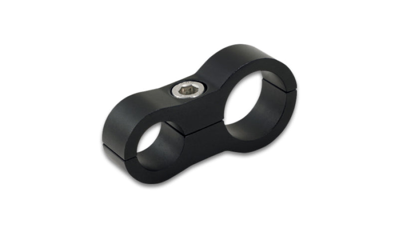 Vibrant Aluminum Line Separator Bracket w/ One 11/16in (17.5mm) ID - 13/16in (20.6mm) Holes - Fabrication