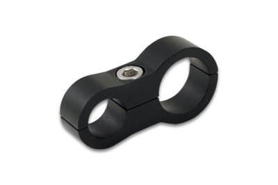 Vibrant Aluminum Line Separator Bracket w/ One 11/16in (17.5mm) ID - 13/16in (20.6mm) Holes - Fabrication