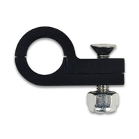 Vibrant Billet P-Clamp 3/8in ID - Anodized Black - Fabrication