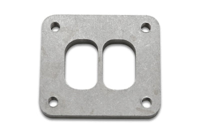 Vibrant Divided Turbo Inlet Flange for Borg Warner S-Series T4 - 304 Stainless Steel - Fabrication