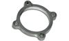 Vibrant GT series / T3 Discharge Flange (4 Bolt) with 3in Inlet ID Mild Steel 1/2in Thick - Fabrication