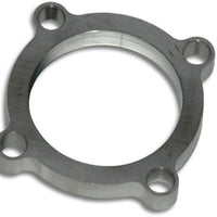 Vibrant GT series / T3 Turbo Discharge Flange (4 Bolt) with 2.5in Inlet I.D. T304 SS 1/2in Thick - Fabrication