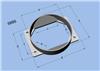 Vibrant MAF Sensor Adapter Plate for Mitsubishi applications use w/ 4.5in Inlet I.D. filters only - Fabrication