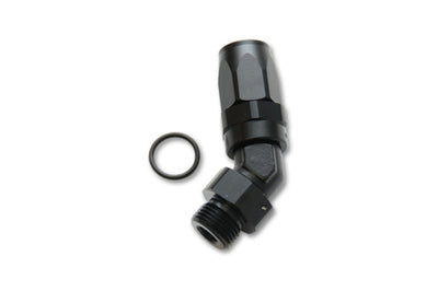 Vibrant Male -6AN 45 Degree Hose End Fitting - 9/16-18 Thread (6) - Fabrication