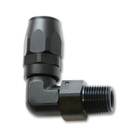 Vibrant Male NPT 90 Degree Hose End Fitting -6AN - 1/4 - Fabrication