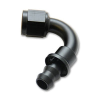 Vibrant Push-On 120 Degree Hose End Elbow Fitting - -4AN - Fabrication