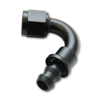 Vibrant Push-On 120 Degree Hose End Elbow Fitting - -8AN - Fabrication