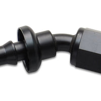 Vibrant Push-On 30 Degree Hose End Elbow FittingSize -4AN - Fabrication