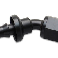 Vibrant Push-On 30 Degree Hose End Elbow FittingSize -4AN - Fabrication