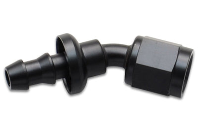 Vibrant Push-On 30 Degree Hose End Elbow FittingSize -4AN - Fabrication