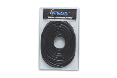 Vibrant Silicon vac Hose Pit Kit Blk 5ft- 1/8in 10ft- 5/32in 4ft- 3/16in 1/4in 2ft-3/8in - Fabrication
