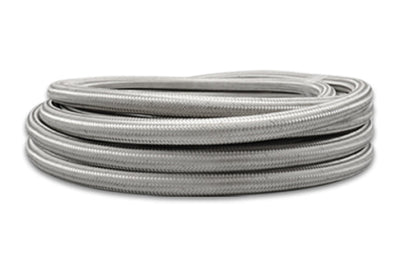 Vibrant SS Braided Flex Hose with PTFE Liner -8 AN (10 foot roll) - Fabrication