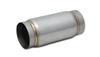 Vibrant SS Race Muffler 4in inlet/outlet x 5in long - Exhaust Mufflers & Tips