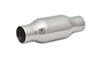 Vibrant SS Resonator (Standard Design) 2.5in inlet/outlet x 12in long - Exhaust Mufflers & Tips