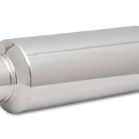 Vibrant SS Resonator (Standard Design) 3in inlet/outlet x 18in long w/ 5in OD resonator body - Exhaust Mufflers & Tips