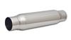 Vibrant SS Resonator (Standard Design) 3in Inlet/Outlet x 18in Long - Exhaust Mufflers & Tips
