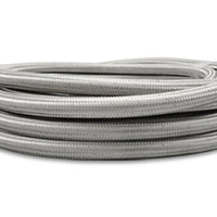 Vibrant Stainless Steel Braided Flex Hose w/PTFE Liner AN -3 (20ft Roll) - Fabrication