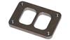 Vibrant T04 Turbo Inlet Flange (Divided Inlet) Mild Steel 1/2in Thick - Fabrication