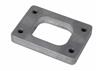 Vibrant T25/T28/GT25 Turbo Inlet Flange Mild Steel 1/2in Thick (Tapped Holes) - Fabrication