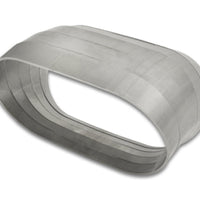 Vibrant Vertical 304 SS Nominal 3 in. Oval / 3.10 Centerline Radius 9 degree per cut -Set of 5 - Fabrication