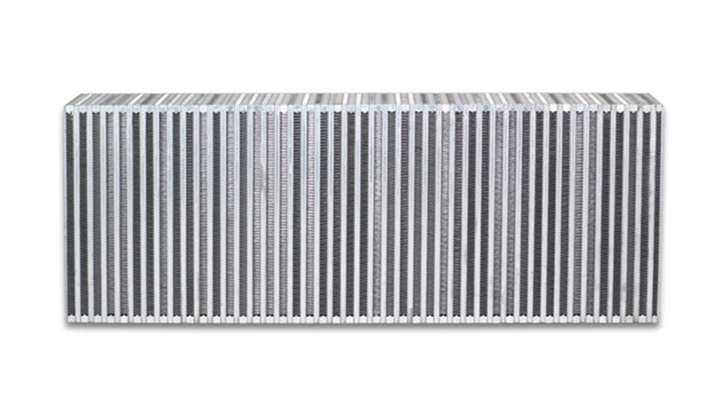 Vibrant Vertical Flow Intercooler 30in. W x 10in. H 3.5in. Thick - Forced Induction