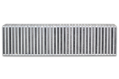 Vibrant Vertical Flow Intercooler Core 24in. W x 6in. H 3.5in. Thick - Forced Induction