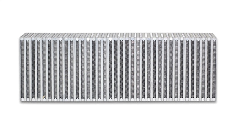 Vibrant Vertical Flow Intercooler Core 24in. W x 8in. H 3.5in. Thick - Forced Induction