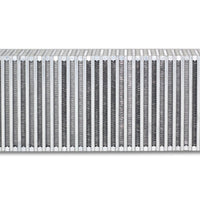 Vibrant Vertical Flow Intercooler Core 24in. W x 8in. H 3.5in. Thick - Forced Induction