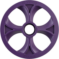 Slydog Vortex Bogie Wheel 10’’ Purple Alpha A/c - Black - Snowmobile Collection