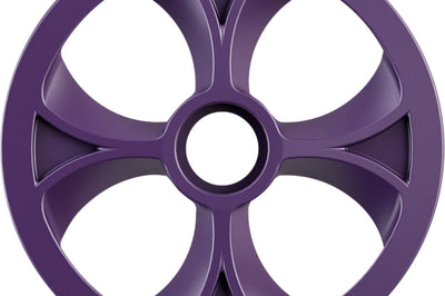 Slydog Vortex Bogie Wheel 10’’ Purple Alpha A/c - Snowmobile Collection
