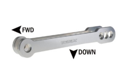Vortex Racing 00-01 Kawasaki ZX1200 Ninja,05-08 ZX600,98-04 ZX600 Ninja Lowering Kit- Silver - Suspension