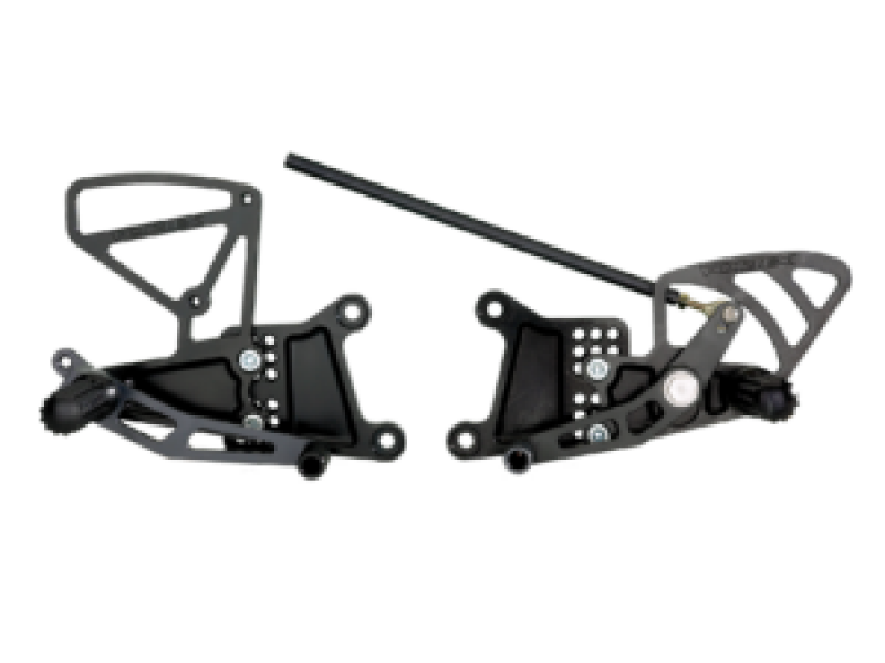 Vortex Racing 04-06 Yamaha YZF-R1,06 YZF-R1 SP Rear Set- Black - Transport