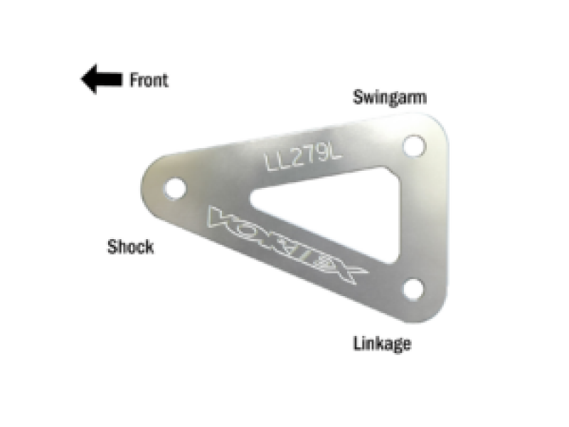 Vortex Racing 08-23 Honda CBR1000 RR Lowering Link Kit- Silver - Suspension