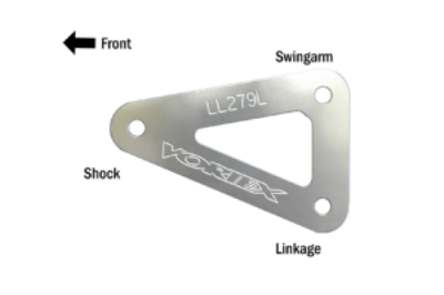 Vortex Racing 08-23 Honda CBR1000 RR Lowering Link Kit- Silver - Suspension