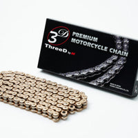 Vortex Racing 520 GP 3D Rivet Master 120 Links- Gold - Drivetrain