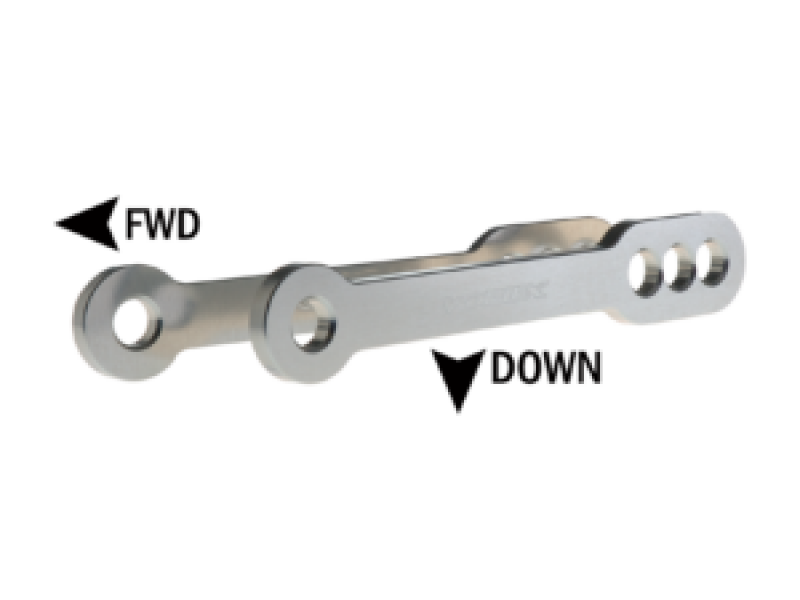 Vortex Racing 97-00 Suzuki GSX-R600,96-99 GSX-R750,03-09,17 SV650 Lowering Link Kit- Silver - Suspension