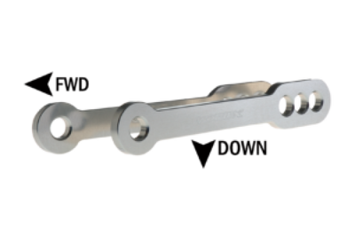 Vortex Racing 97-00 Suzuki GSX-R600,96-99 GSX-R750,03-09,17 SV650 Lowering Link Kit- Silver - Suspension