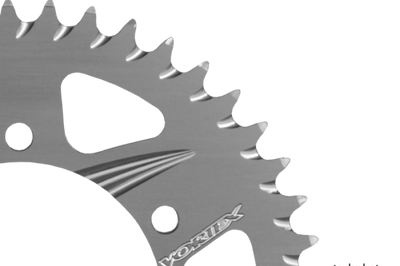 Vortex Racing Aluminum Rear Sprocket 420 32 Tooth- Silver - Drivetrain