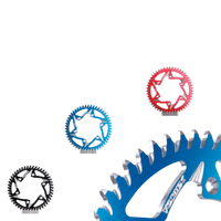 Vortex Racing Aluminum Rear Sprocket 520 48 Tooth- Black - Drivetrain