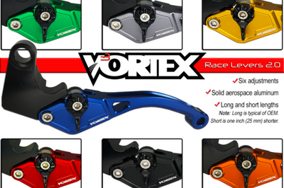 Vortex Racing H-L203 H33 Clutch Lever Short- Black - Controls