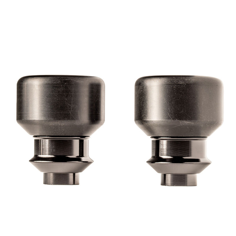 Vortex Racing Swingarm Slider Spools with Spacer 8mm- Black - Suspension