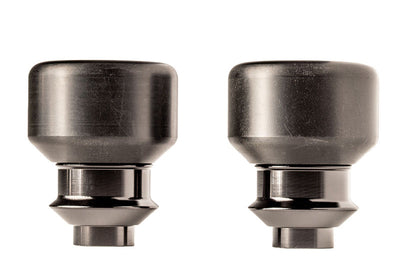 Vortex Racing Swingarm Slider Spools with Spacer 8mm- Black - Suspension