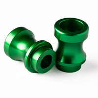 Vortex Racing Swingarm Spools 10mm- Green - Suspension